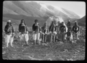 Image of Inuit group lined up by tupik